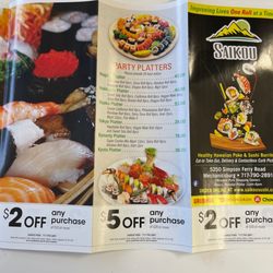 Saikou - Party platters