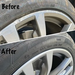 Front passenger side wheel on BMW X5 Front passenger side wheel on BMW X5