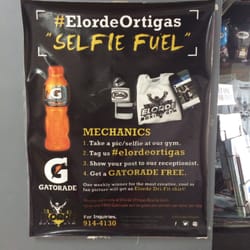 Elorde Ortigas Boxing Gym - Their current FREE Gatorade promo