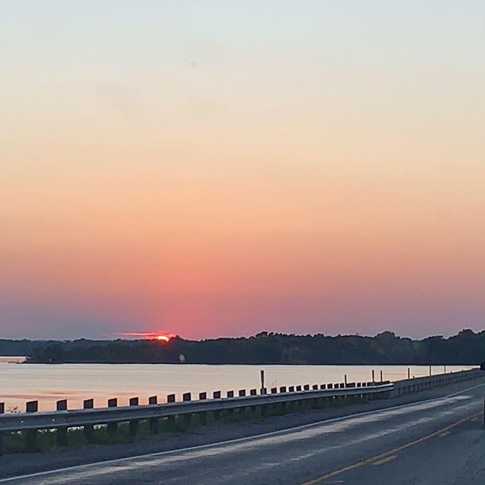 The sunset
