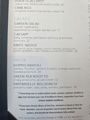 Menu photo 3 Knife & Spoon Orlando, FL
