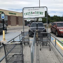 Not sure why every store doesn't do this to keep the car corral tidy Not sure why every store doesn't do this to keep the car corral tidy
