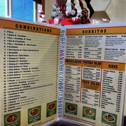 Los Caporales - Menu - Dec '25.