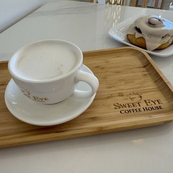 Sweet Eye Coffee - Cappuccino and homemade cinnamon roll! - Coffee Roasteries Near Me - Cordova, Tennessee Sweet Eye Coffee - Cappuccino and homemade cinnamon roll! - Coffee Roasteries Near Me - Cordova, Tennessee