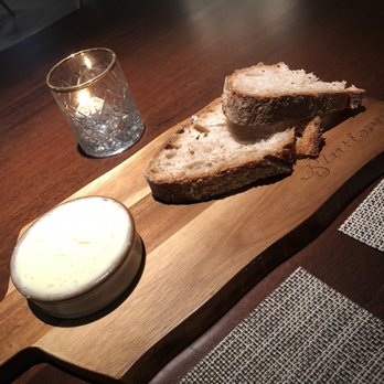 Bludorn - Complimentary sourdough bread and butter - New American Near Me - Houston, Texas