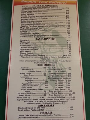 Menu photo 2 Mugs Pizza & Ribs Schaumburg, IL Menu photo 2 Mugs Pizza & Ribs Schaumburg, IL