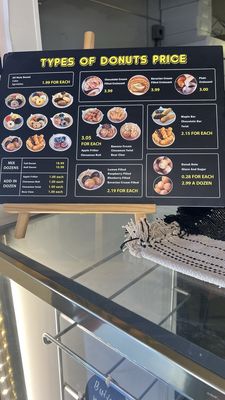 Menu photo 1 Starlight Donuts Barstow, CA