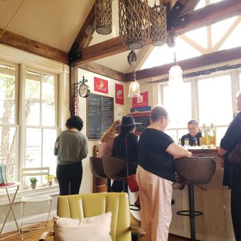 Traveler's Cellar Winery - a group of people at the bar - Wineries Near Me - Rockfield, Kentucky
