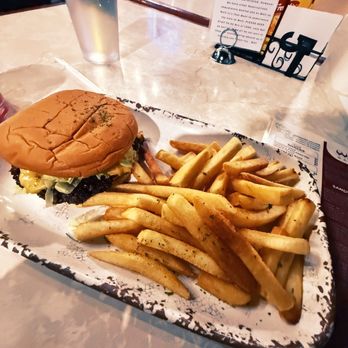Wine Down Cafe - burger and fries - Wine Bars Near Me - Saint Louis, Missouri