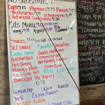 Uncle Jacks Kitchen - (menu 1) - Seafood Near Me - Tyler, Texas