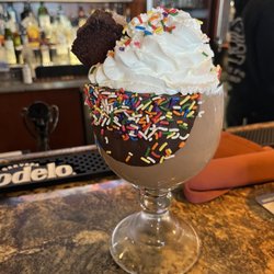 Drafts Burger Bar - Vegan chocolate peanut butter shake