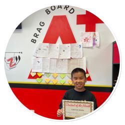 Mathnasium - Student of the Month, congratulations