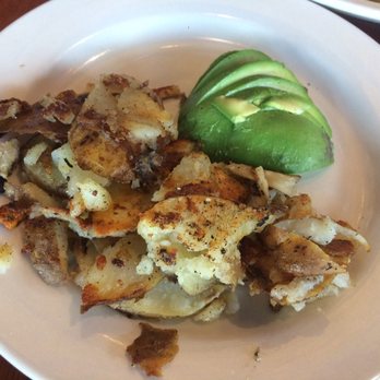 Ria's Bluebird - Side of potatoes and avocado. - Southern Near Me - Atlanta, Georgia Ria's Bluebird - Side of potatoes and avocado. - Southern Near Me - Atlanta, Georgia