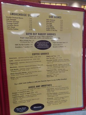 Menu photo 7 Good Day Café Golden Valley, MN