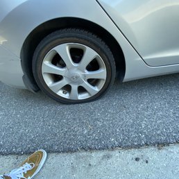 Flat tire