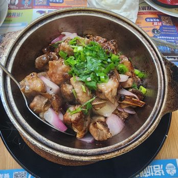 Square Bistro - Tangerine peel pork rib clay pot - Cantonese Near Me - El Monte, California Square Bistro - Tangerine peel pork rib clay pot - Cantonese Near Me - El Monte, California