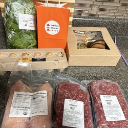 Peachtree Road Farmers Market - All the products I purchased from the market.