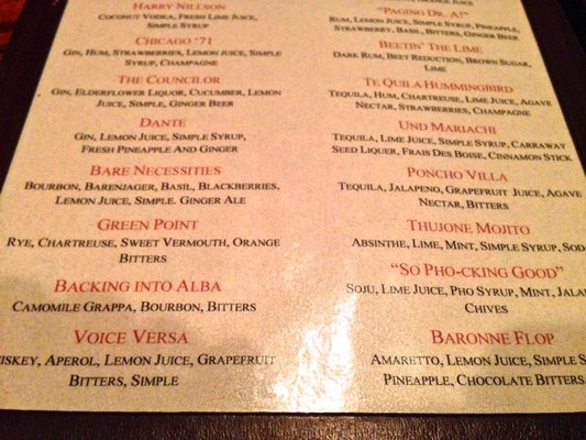 Menu photo 6 Baroness On Baronne New Orleans, LA Menu photo 6 Baroness On Baronne New Orleans, LA