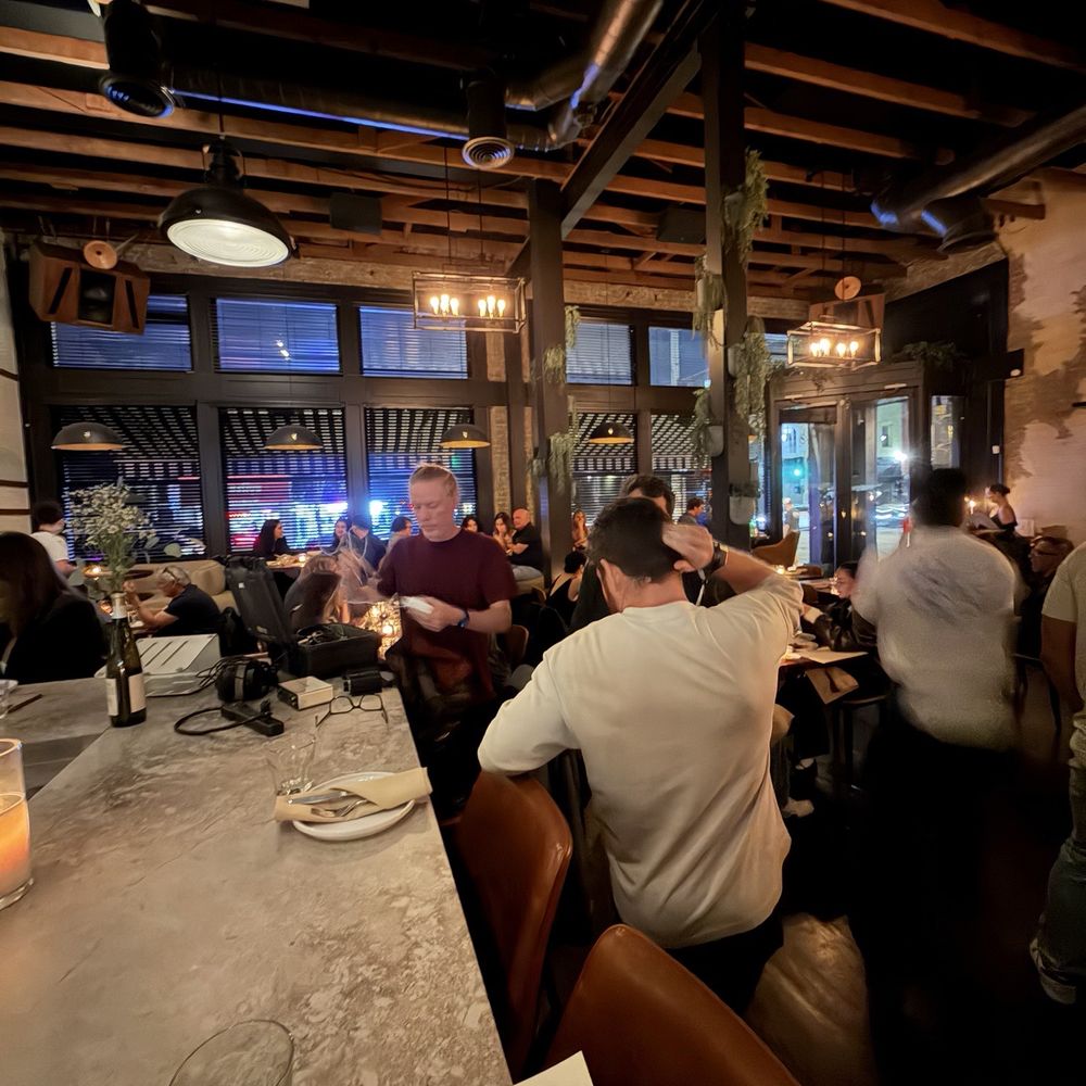 Carmel - Inside restaurant on a Saturday night - Mediterranean Near Me - Los Angeles, California Carmel - Inside restaurant on a Saturday night - Mediterranean Near Me - Los Angeles, California