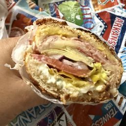 The Lancelotti on Dutch Crunch Roll. Delicious! The Lancelotti on Dutch Crunch Roll. Delicious!
