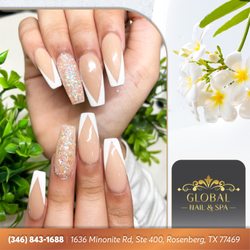 Global Nail & Spa - Our salon is the only salon to meet all your nail beauty needs
Whether you need a pedicure, manicure, nail polish, or nail polish. We