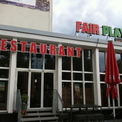 Fair Play - Entrance and outdoor seating.