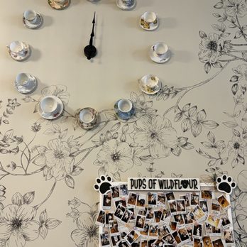 Wildflour - Must love dogs! And a super cute wall clock - Bubble Tea Near Me - Cadillac, Michigan Wildflour - Must love dogs! And a super cute wall clock - Bubble Tea Near Me - Cadillac, Michigan