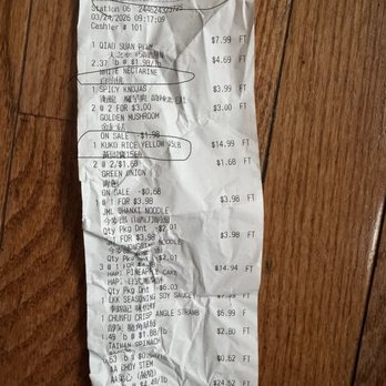 Great Wall Supermarket - this is my receipt - International Grocery Near Me - Falls Church, Virginia Great Wall Supermarket - this is my receipt - International Grocery Near Me - Falls Church, Virginia