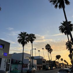 Eating ice cream & enjoying the sunset