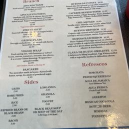 Menu Menu