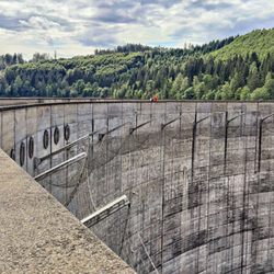 Okertalsperre - Staumauer (09/2020)