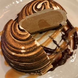 Salted Caramel Baked Alaska Salted Caramel Baked Alaska