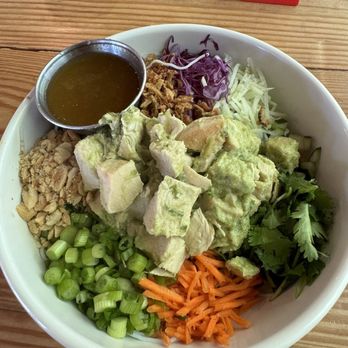 Bon Banh Mi - Cold Ginger Lemongrass Chicken with cold noodle salad - Vietnamese Near Me - Charleston, South Carolina