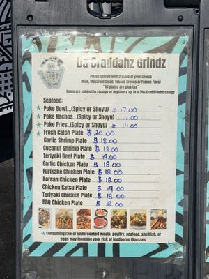 Menu photo 1 Da Braddahz Grindz Kailua-Kona, HI Menu photo 1 Da Braddahz Grindz Kailua-Kona, HI