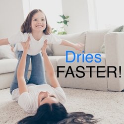 Good and Clean Carpet Cleaning Albany - Carpets are only Damp to the touch, Dries and about two hours