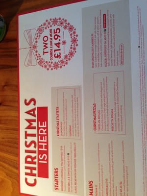 Menu photo 4 Pizza Express London, XGL Menu photo 4 Pizza Express London, XGL