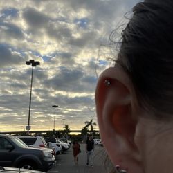 Just Pierce It - My cartilage was done