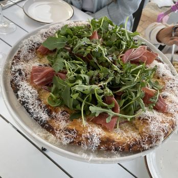 Great Gold - Prosciutto and arugula pizza - New American Near Me - Truckee, California