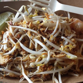 Longtail Kitchen - Pad Thai with Prawns. - Thai Near Me - New Westminster, British Columbia Longtail Kitchen - Pad Thai with Prawns. - Thai Near Me - New Westminster, British Columbia