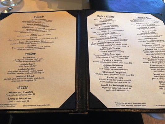 Menu photo 8 Ristorante Paradiso Kirkland, WA Menu photo 8 Ristorante Paradiso Kirkland, WA