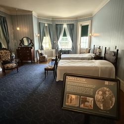 Home of Franklin D Roosevelt - Inside.