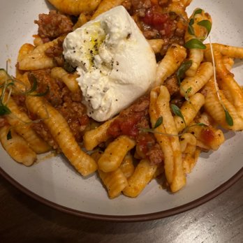 Yardbird Table & Bar - Cavatelli Bolognese - New American Near Me - Chicago, Illinois Yardbird Table & Bar - Cavatelli Bolognese - New American Near Me - Chicago, Illinois