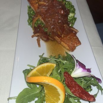 Byrd & Baldwin Bros Steakhouse - Pan-Seared Salmon - Steakhouses Near Me - Norfolk, Virginia Byrd & Baldwin Bros Steakhouse - Pan-Seared Salmon - Steakhouses Near Me - Norfolk, Virginia