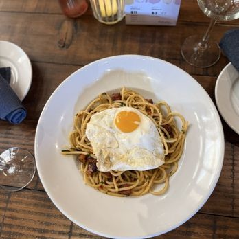 Catalan - Bucatini and guanciale - Mediterranean Near Me - Rancho Mirage, California