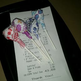 Still giving suckers with your bill! Way to keep it old school!