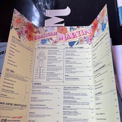 Menu photo 5 Brasserie Martin Paris, 