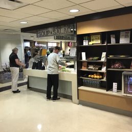 people standing at the counter people standing at the counter