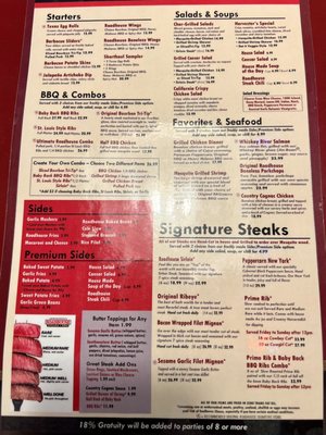 Menu photo 3 Original Roadhouse Grill Victorville, CA Menu photo 3 Original Roadhouse Grill Victorville, CA