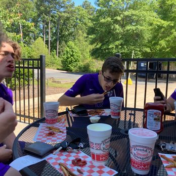 David's Burgers - us on the balcony - Burgers Near Me - Maumelle, Arkansas David's Burgers - us on the balcony - Burgers Near Me - Maumelle, Arkansas