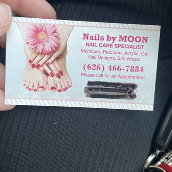 Nails By Moon - Moon's Business card - Nail Salons Near Me Nails By Moon - Moon's Business card - Nail Salons Near Me